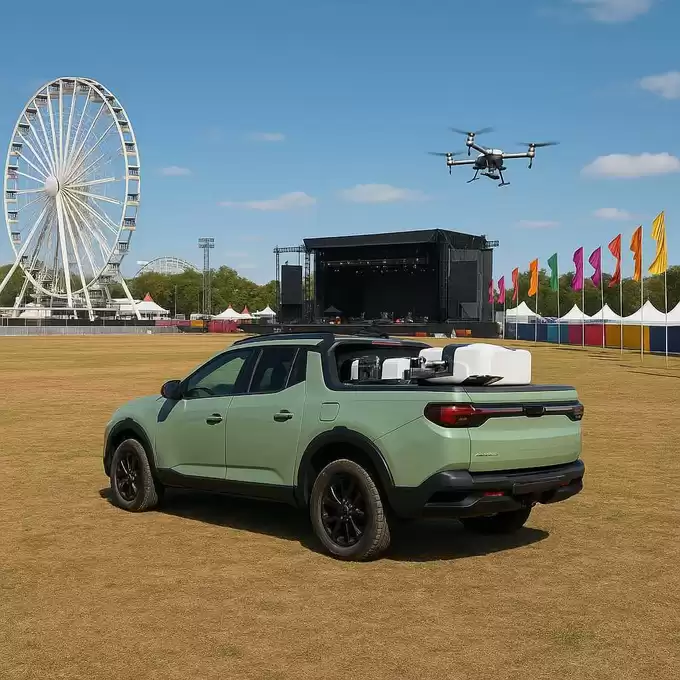 Drone bij evenementen