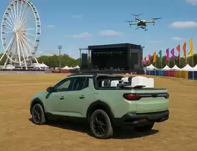 Drone bij evenementen